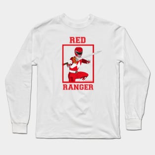 Jason Red Ranger Long Sleeve T-Shirt